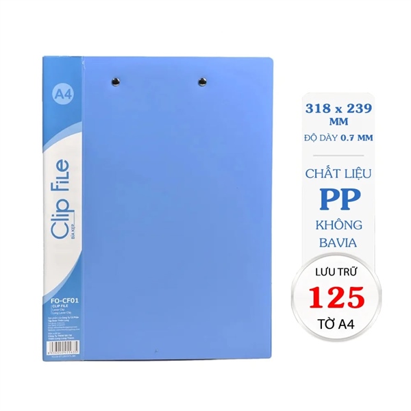 Bìa kẹp 1 khóa FO-CF02