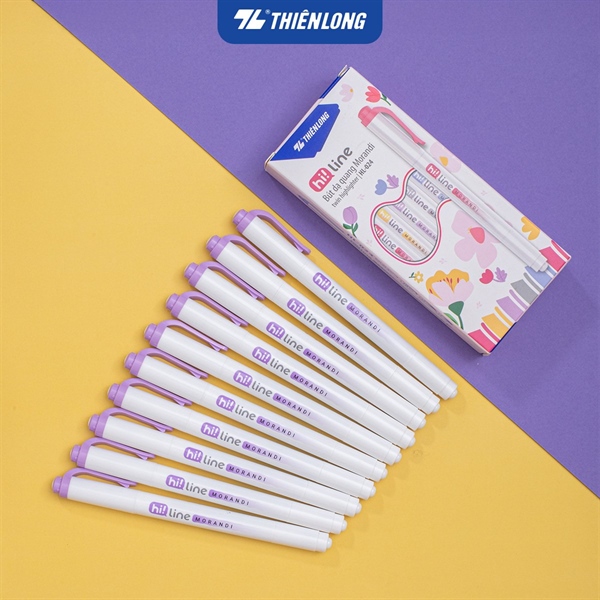 Bút dạ quang hl-024 tím