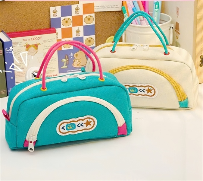 Túi bút vải cầm tay có quai xách D399