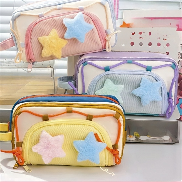 Túi bút vải kèm phụ kiện