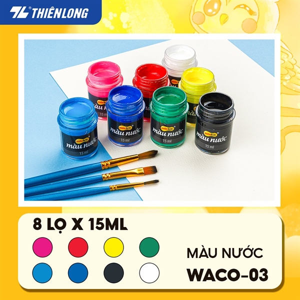 Màu nước Colokit WACO-03 8 màu