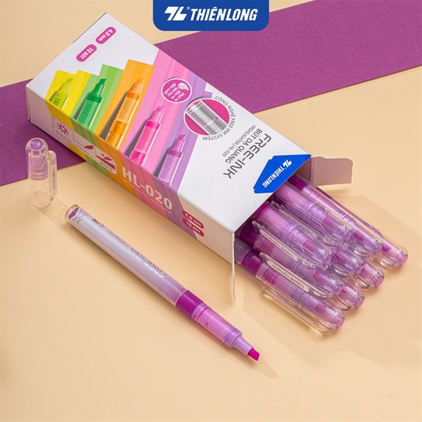 Bút highlight tím HL-020
