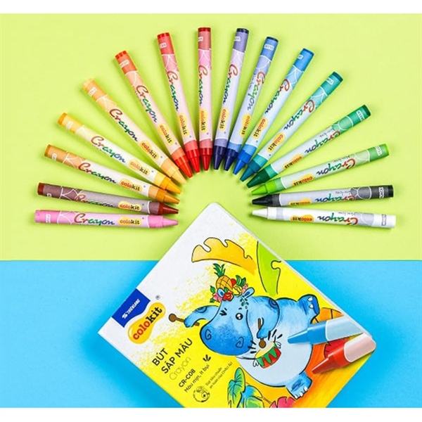 Sáp màu Thiên Long CR-C08