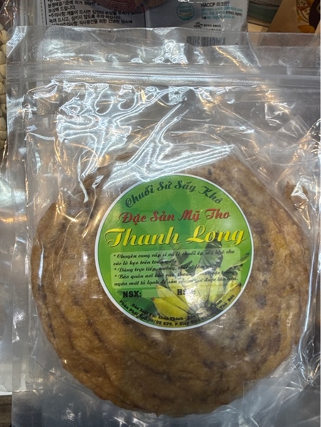 Chuối Sứ Sấy Khô Hiệu Thanh Long (đặc sản Mỹ Tho)
