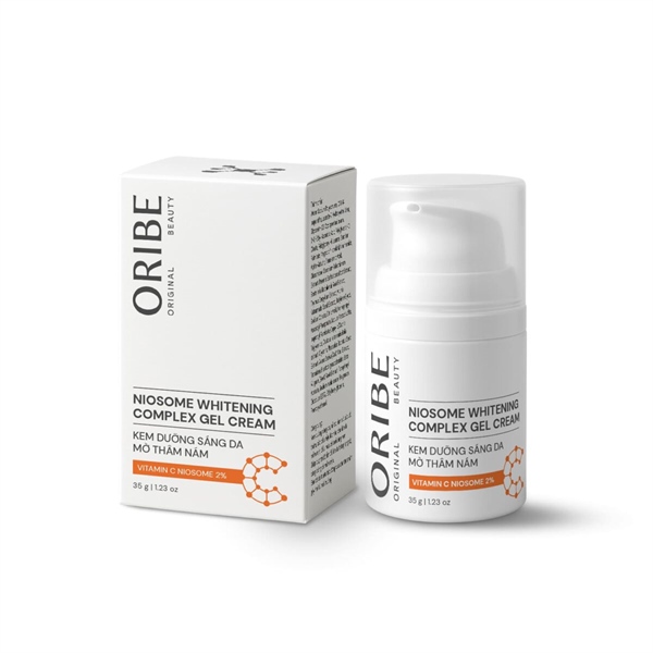 Kem dưỡng sáng da mờ thâm nám Oribe - Niosome Whitening complex gel cream 35g (Hộp)