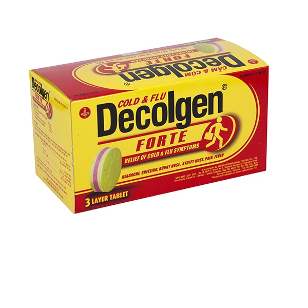 Decolgen Forte United Internationa (Hộp/30vỉ/4viên)