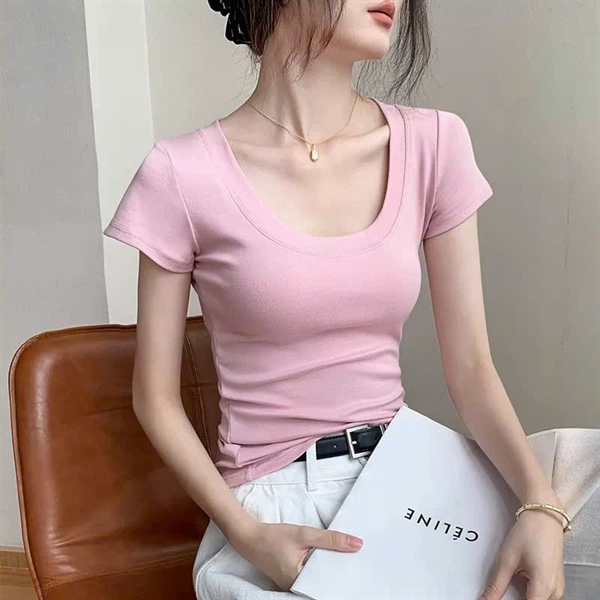 ÁO THUN CỔ RỘNG BODY