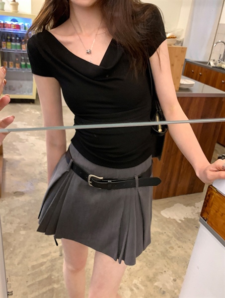 ÁO THUN CỔ ĐỔ BODY (TAY NGẮN)