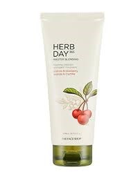 Sữa Rửa Mặt Hoa Anh Đào Herb Day 365 Cleansing Foam 170ml