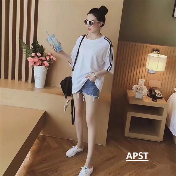 Áo Phông Sọc Tay