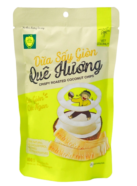 Đinh Phú Mỹ Dừa Sấy Giòn Quê Hương 28g