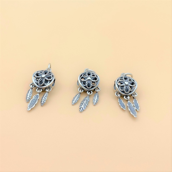 Móc treo dream catcher cỏ 4 lá CA470