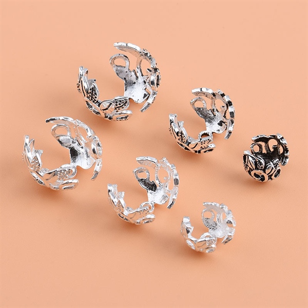 Bọc hạt hình lá 10mm CB007-3