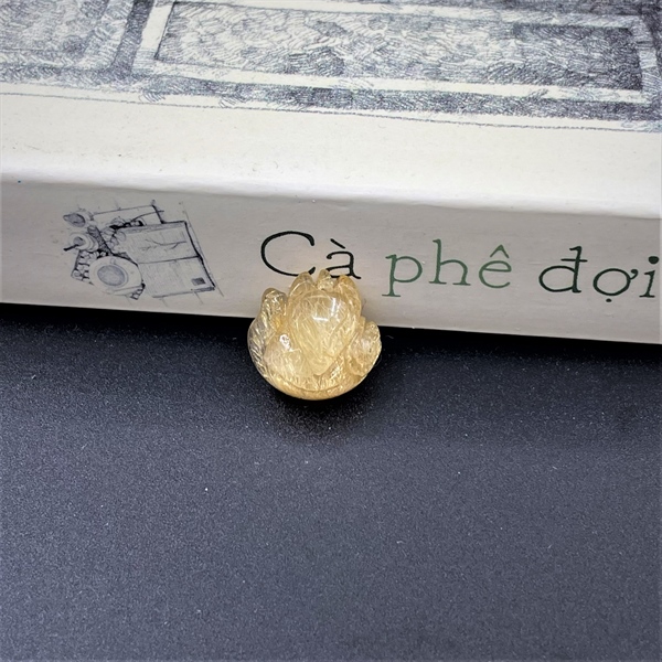 Hồ ly thạch anh tóc vàng size bé