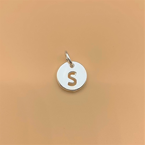 Móc treo chữ cái hình tròn - Chữ S
