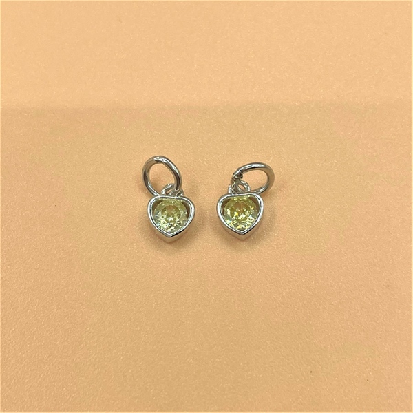 Móc treo trái tim đính đá CB895-4 vàng