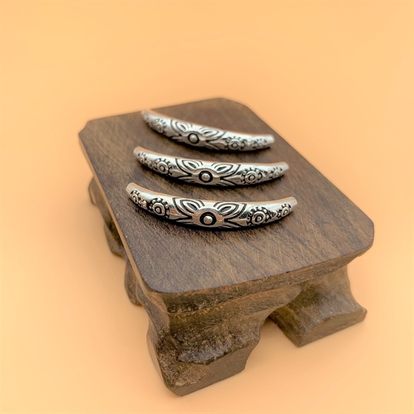 Nối ống dài khắc hoa văn CA032