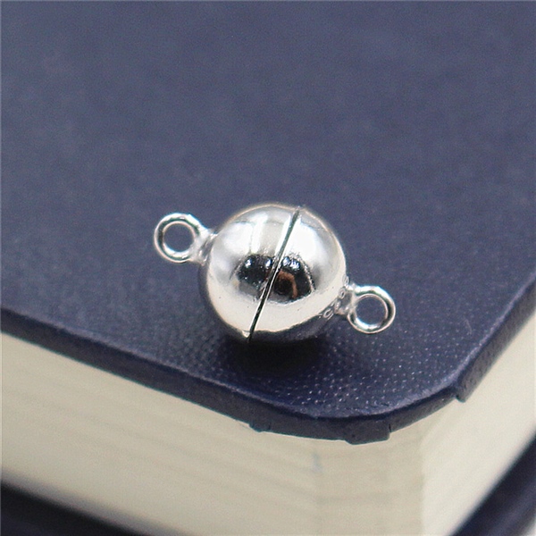 Charm móc từ 8 ly CB585-2 Bạc