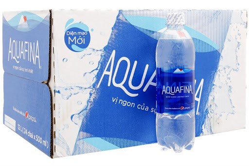 SUỐI AQUAFINA 500ML PET - (THÙNG) 24