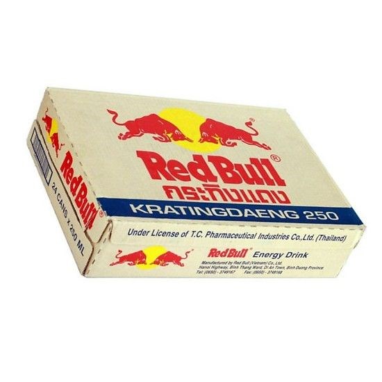REDBULL THÁI LAN LON 250ML (THÙNG) 24