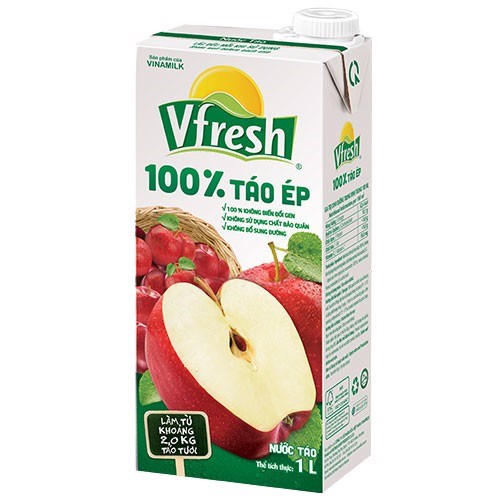 NƯỚC TÁO ÉP VFRESH 1000ML