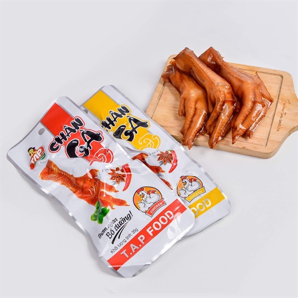 Chân gà cay TAPFood vị Từ Xuyên 40g - Vàng