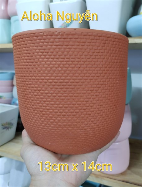 CHẬU LƯỚI ĐẤT NUNG