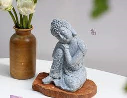 TƯỢNG PHẬT NGỒI NGHIÊNG ĐẦU S1 (NHỎ)