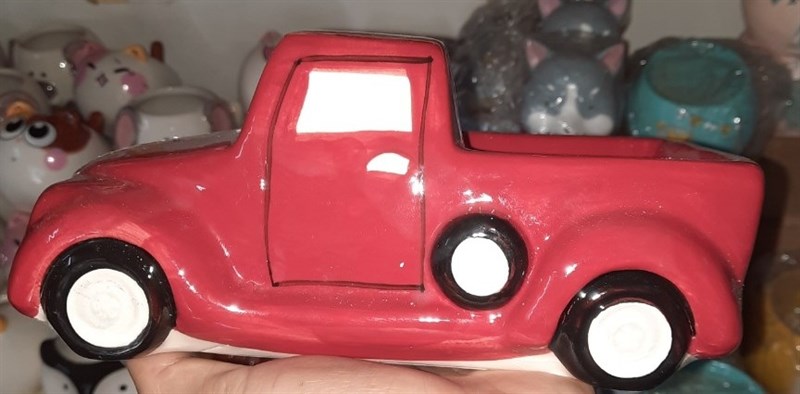 CHẬU XE ÔTÔ GỐM