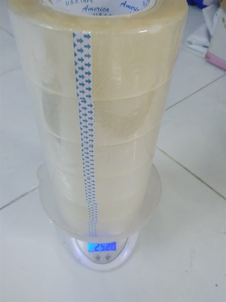 BĂNG KEO TRONG 2.4KG