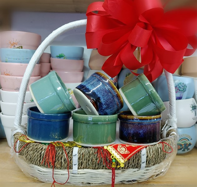 CHẬU ỐNG TRÚC HỎA BIẾN MINI