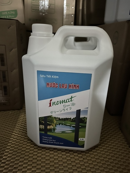 Nước lau kính 5 lít