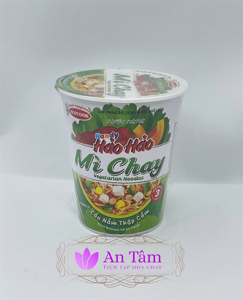 MÌ LY LẨU NẤM THẬP CẨM - HẢO HẢO 66gr