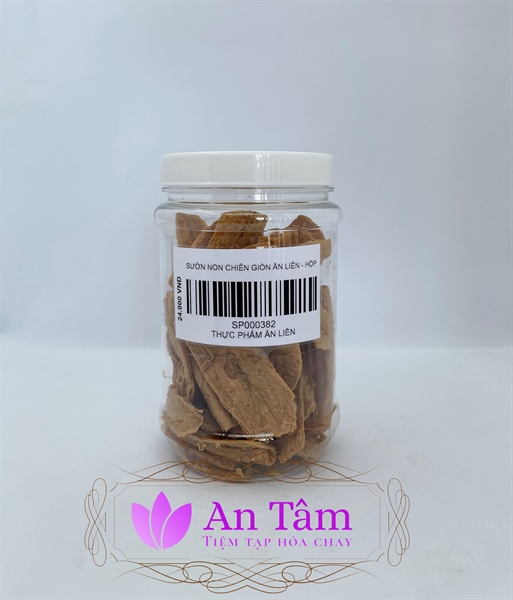 SƯỜN NON MỎNG CHIÊN GIÒN ĂN LIỀN - HỘP