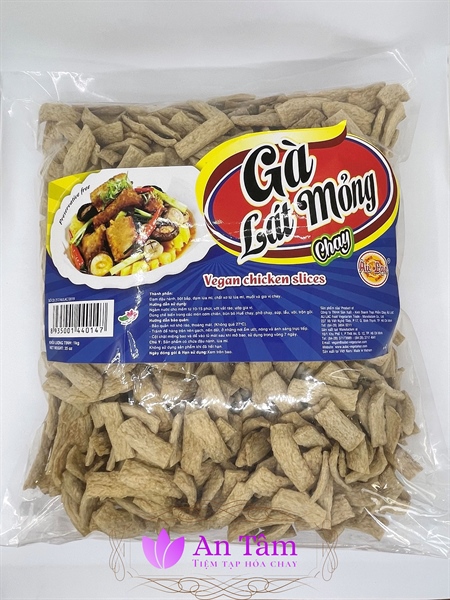 GÀ LÁT MỎNG CHAY 100gr (ÂU LẠC)