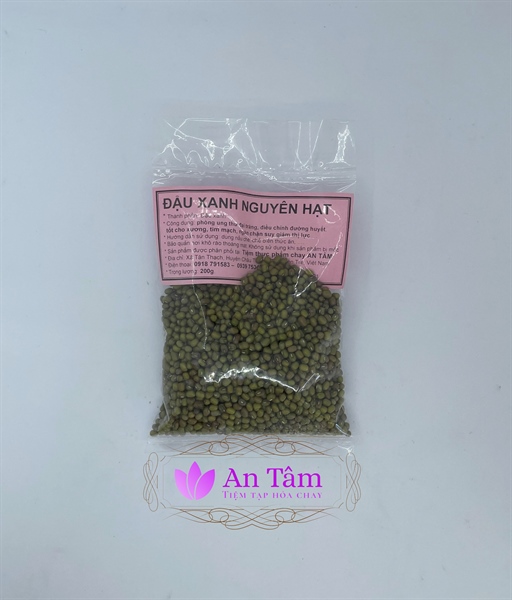 ĐẬU XANH NGUYÊN HẠT 200gr