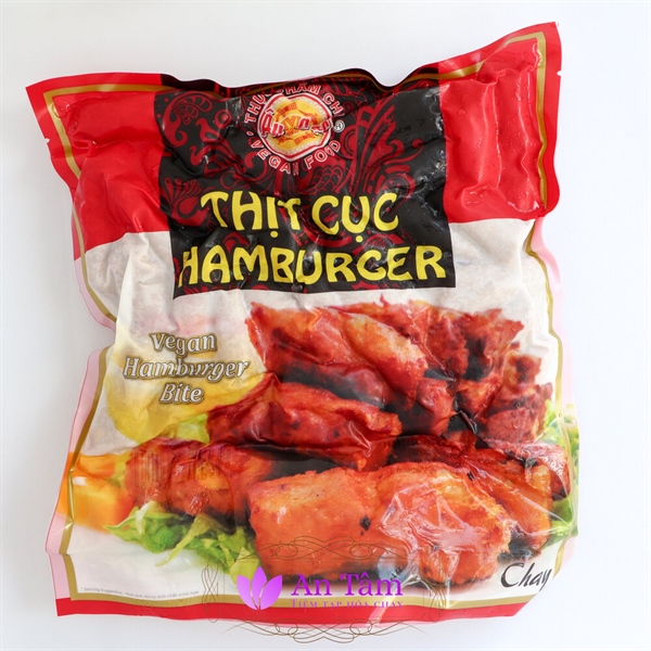 THỊT CỤC HAMBURGER CHAY 200gr - ÂU LẠC