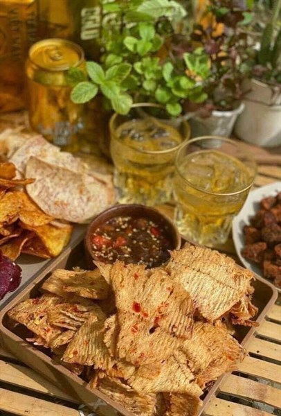 Mực cán tẩm vị 200G