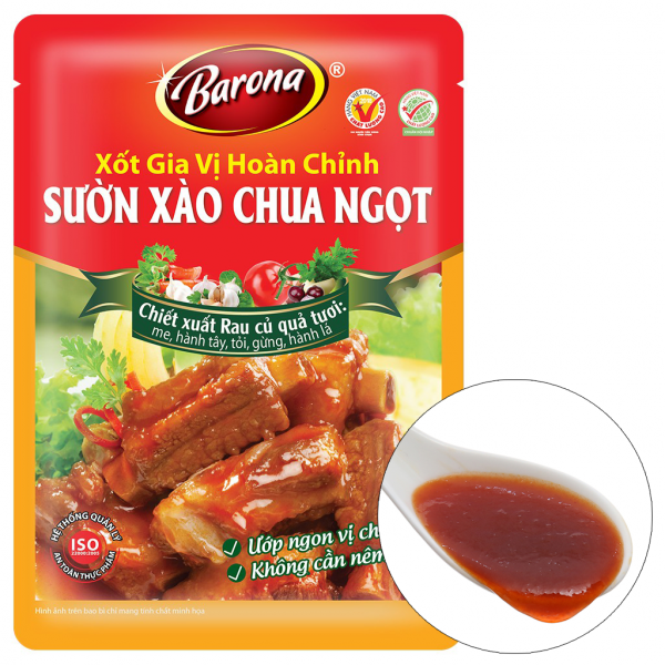 Xốt Sườn Xào Chua Ngọt 甘酸っぱいソース 80g