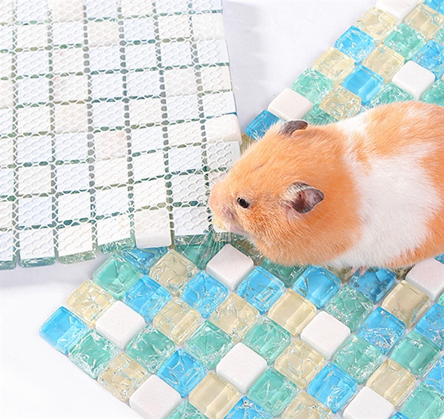 Đá Tản Nhiệt Cho Hamster, Miếng Nằm Mát Cho Thú Cưng Nhỏ Nhiều Kích Thước