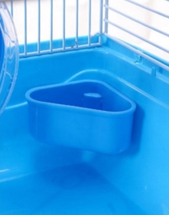 Chén ăn Tam Giác nhỏ gắn lồng cho hamster