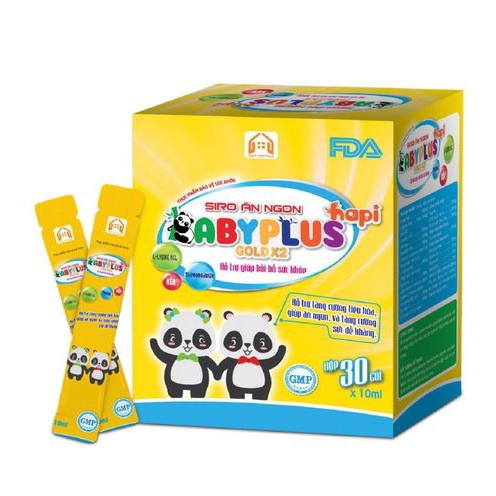 Siro ăn ngon BABYPLUS hộp 30 gói