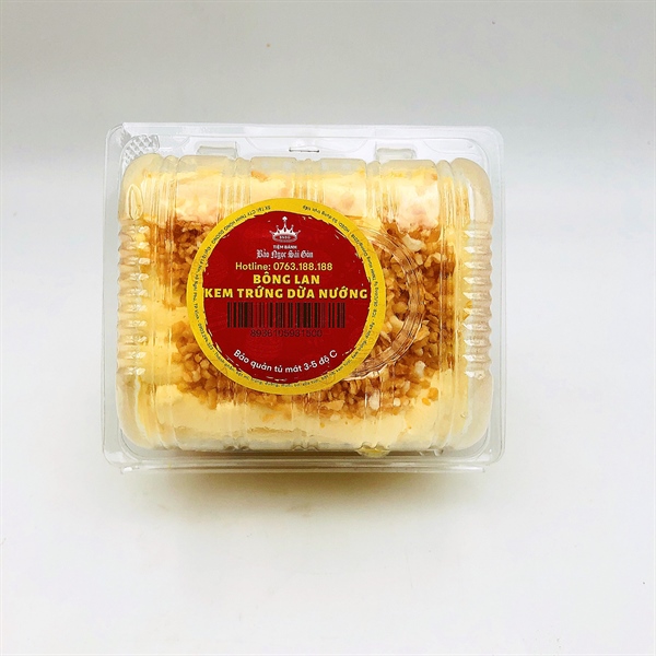 Bánh kem trứng dừa nướng