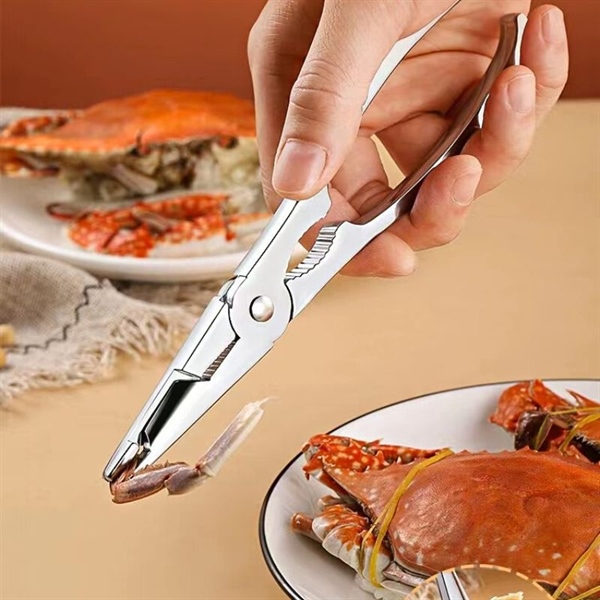 Dụng Cụ Kẹp Càng Cua Ghẹ Đa Năng kèm Nĩa Lễ Thịt Cua