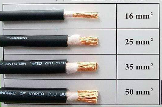 Cáp hàn đồng 25 chuyên dùng cho hàn điện