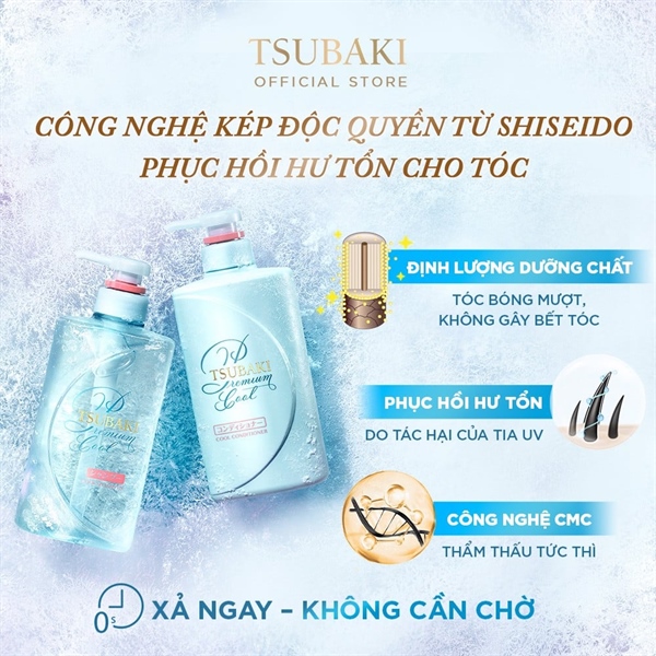 Bộ TBK sạch dầu mát lạnh 490ml X2 xanh