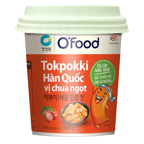Tokpokki Hàn Quốc 105g*24EA