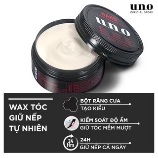 UNO Wax vuốt tóc giữ nếp tự nhiên 80g