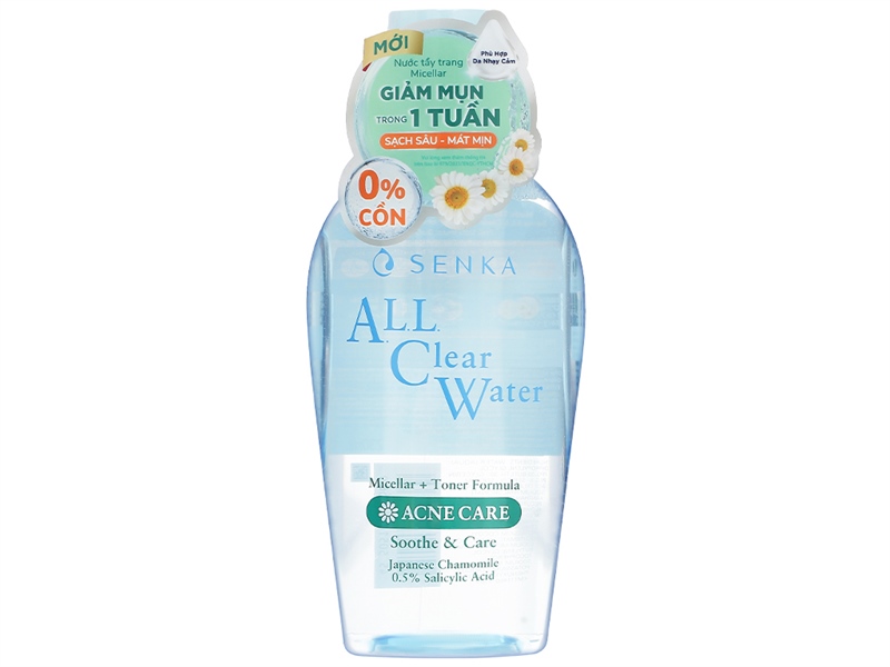 Nước tẩy trang ngừa mụn Senka 230ml