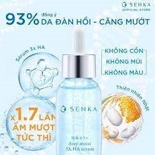 Serum cấp ẩm chuyên sâu 3X HA 30ml